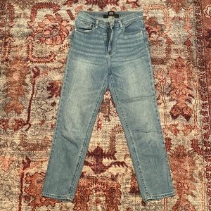 Urban outfitters BDG girlfriend high rise cropped denim